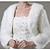 Недорогие Меховые накидки-белые накидки из искусственного меха, свадебные накидки, зимние пальто/куртки, сохраняющие тепло, свадебные накидки из искусственного меха с длинными рукавами, осенние свадебные накидки для гостей