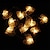 baratos Mangueiras de LED-Luzes de corda de fada led em forma de coração 1.5 m-10leds 3m-20leds festa de aniversário de casamento decoração de natal lâmpada bateria ou usb