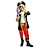 cheap Carnival Costumes-Pirates of the Caribbean Cosplay Costume Kid&#039;s Boys&#039; Halloween Halloween Halloween Festival / Holiday Polyster Red+Black Easy Carnival Costumes Solid Color / Vest / Hat / Waist Belt / Eye Mask