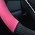 abordables Fundas para volante-cubierta del volante del coche de cuero universal 15 pulgadas ajuste antideslizante&amp;amp;amperio; libre de olores