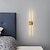 billiga Vägglampor för inomhusbelysning-led modern led vägglampor vardagsrum sovrum koppar vägglampa ip20 220-240v 10 w