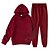 cheap Men&#039;s Tracksuits-Men&#039;s Women&#039;s 2pcs Tracksuit Sweatsuit Casual Athleisure Winter Long Sleeve Thermal Warm Soft Fitness Running Jogging 14 Colors Solid Colored Hoodie Track pants 220g