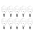 cheap LED Globe Bulbs-10pcs 6pcs 5pcs 6 W LED Globe Bulbs 550 lm E14 G45 20 LED Beads SMD 2835 Decorative Warm White Cold White 220-240 V 110-130 V