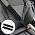 tanie Pokrowce na fotele samochodowe-miękkie dla wygodniejszej jazdy pasy bezpieczeństwa pasy bezpieczeństwa biały czarny fioletowy wistiti wspólny dla uniwersalnych