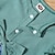 お買い得  ロンパース-赤ちゃん用 女の子 ロンパース かわいいスタイル グリーン サンフラワー フラワー リボン プリント 長袖