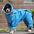 cheap Raincoat-Dog Raincoat All-inclusive Open Belly Medium And Large Dog Teddy Bichon Golden Retriever Satsuma Pet Siamese Four-legged Clothes
