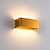 abordables Apliques de pared para interior-Lightinthebox mini estilo moderno luces de pared led sala de estar comedor luz de pared de aluminio 220-240v 10 w