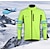 baratos Jaquetas e Gilets para homens-Homens Jaqueta Corta-Vento Camisa para Ciclismo Jaqueta para Ciclismo Inverno Térmico / Quente Alta Visibilidade Reflector Prova-de-Água Moto Jaqueta Anoraques Ciclismo de Montanha Ciclismo de