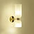cheap Indoor Wall Lights-Modern Flush Mount Wall Lights Living LED Room Bedroom Copper Wall Light 220-240V
