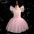 cheap Kids&#039; Dancewear-Kids&#039; Dancewear Ballet Tutu Dress Dress Rhinestone Lace Embroidery Girls&#039; Training Performance Cap Sleeve High Mesh Spandex