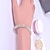billige Armbånd og armringer-Women&#039;s Couple&#039;s Crystal Bracelet Classic Heart Alloy Bracelet Jewelry Rose Gold / Silver / Gold For Wedding