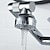 preiswerte Waschbeckenarmaturen-Waschbecken Wasserhahn - drehbar / herausziehbar lackierte Oberflächen Centerset Einhebelmischer mit zwei LöchernBadarmaturen