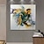 levne Abstraktní malby-olejomalba ručně malované ručně malované nástěnné umění mintura moderní abstraktní obraz pro domácí dekor výzdoba válcované plátno žádný rám nenatažený