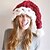 Χαμηλού Κόστους Beanie Σκούφος-Γυναικεία Με ραφές / Ριχτό Χριστούγεννα Πάρτι Καθημερινή Ένδυση Πλεκτό Μονόχρωμες Κόκκινο Πράσινο Καπέλο