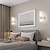 abordables Apliques de pared para interior-Lámparas de pared modernas de montaje empotrado, lámpara de pared de cobre para sala de estar, dormitorio, 220-240 v