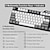 halpa Näppäimistöt-AJAZZ AK35I USB Wired Mechanical Keyboard Mechanical White Backlit 104 pcs Keys
