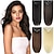 cheap Clip in Hair Extensions-Clip In Hair Extensions Remy Human Hair 7 PCS Pack Silky Straight Natural Color Hair Extensions