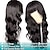 cheap Human Hair Capless Wigs-Human Hair Wig Long Body Wave With Bangs Natural Party Best Quality New Arrival Capless Brazilian Hair Women&#039;s Natural Black #1B 12 inch 14 inch 16 inch Daily Thanksgiving New Year
