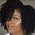 abordables Perruques de déguisement-perruque synthétique afro bouclé partie latérale perruque court noir cheveux synthétiques doux pour femme facile à transporter noir / quotidien / fête / soirée / quotidien perruque d&#039;halloween