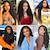 cheap Human Hair Lace Front Wigs-Lace Front Wigs Human Hair 4x4 Deep Wave Wig Human Hair 150% Density Brazilian Deep Wave Wigs 12-30 Inch Deep Curly Human Hair Wigs for Black Women  Pre Plucked With Baby Hair