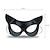abordables Accesorios-Máscara Máscara veneciana Máscara de la mascarada Inspirado por Gato Negro Víspera de Todos los Santos Carnaval Mascarada Mardi Gras Adulto Mujer