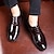 halpa Miesten Oxford-kengät-Miesten Oxford-kengät Klassinen Päivittäin Juhlat PU Musta Ruskea Syksy Kevät