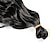 abordables Crocheter les cheveux-extensions de cheveux au crochet vague océan 6pack 30 pouces tresses bouclées vague profonde cheveux # 1b extensions de cheveux synthétiques au crochet noir naturel 30 pouces 6 packs