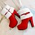 cheap Snow &amp; Winter Boots-Women&#039;s Boots Suede Shoes Party Daily Color Block Booties Ankle Boots Winter Fur Trim Bowknot Platform High Heel Round Toe Chinoiserie Sweet Walking Suede Faux Fur Zipper Black Red