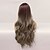 halpa Synteettiset trendikkäät peruukit-synteettinen peruukki aaltoileva keskiosa peruukki 26 tuumaa tummanruskea synteettiset hiukset naisten pehmeä luonnollinen muoti ruskea