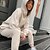cheap Athleisure Two-Piece-Women&#039;s 2 Piece Set Front Pocket Hoodie Solid Color Sport Athleisure Clothing Suit Long Sleeve Warm Breathable Soft Comfortable Everyday Use Street Casual Athleisure Daily Outdoor / Winter / 2 Pieces