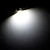 halpa LED-maissilamput-10 kpl 0,8w led-lamppu 100lm t10 8 led helmiä smd 2835 rekisterikilven kupolikarttavalolle 12v