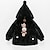 cheap Tops-Baby Girls&#039; Coat Active Daily Indoor Outdoor Blushing Pink Black Red Decor Solid Color Animal Ruched Long Sleeve