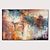 זול ציורים אבסטרקטיים-ציור שמן בעבודת יד מצוירת בעבודת יד אמנות קיר מופשטת נוף דמדומים נוף קישוט הבית דקור מגולגל בד ללא מסגרת לא מתוח