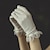 Χαμηλού Κόστους Γάντια Γάμου-Σατέν Μέχρι τον καρπό Γάντι Κομψό / Γάντια Με Μονόχρωμο Γάμος / Κόμμα γάντι