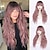 cheap Synthetic Wigs-Gray Wigs for Women Long Wavy Synthetic Wigs Long Water Wavy Wigs Ombre Wigs Grey Blonde Red Middle Part Cosplay Wigs Christmas Party Wigs