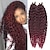 cheap Crochet Hair-Ocean Wave Crochet Hair Extensions 6Pack 30Inch Deep Wave Curly Braids Hair #1B Natural Black Crochet Synthetic Hair Extensions 30inch 6packs