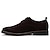 cheap Men&#039;s Oxfords-Men&#039;s Oxfords Formal Shoes Dress Shoes Derby Shoes Vintage Classic British Outdoor Daily Office &amp; Career Suede Lace-up Dark Brown Black Dark Blue Fall Winter