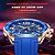 preiswerte Quarzuhren-LIGE Quarzuhren Stahl Uhren für Herren Analog Quarz Moderner Stil Wasserfest Metall Leder Silikon / Ein Jahr