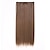 billiga Syntetiska förlängningar-24 tum 5 clips hårförlängningar för kvinnor rakt långt hår med hår med hög temperatur fiber syntetisk sjal hår