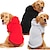ieftine Îmbrăcăminte Câini-Câini Pisici Hanorca Elegant Adorabil Drăguţ Zilnice Casul / Zilnic Îmbrăcăminte Câini Haine pentru catelus Ținute pentru câini Respirabil Rosu Negru Gri Costum pentru fată și câine băiat Poliester