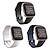 cheap Fitbit Watch Bands-3 PCS Watch Band for Fitbit Versa 2 / Versa Lite / Versa SE / Versa Silicone Replacement  Strap Soft Breathable Sport Band Wristband