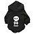 cheap Dog Clothes-Cat Dog Hoodie Puppy Clothes Skull Fashion Winter Dog Clothes Puppy Clothes Dog Outfits Black Costume for Girl and Boy Dog Cotton XS S M L