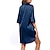cheap Basic Night Dresses-Women&#039;s Pajamas Nightgown Dress Black Dress Pjs Pure Color Fashion Simple Comfort Party Home Bed Satin V Wire Half Sleeve Summer Spring Black White