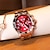 voordelige Quartz horloges-Quartz horloges voor Dames Analoog Kwarts Stijlvol Modieus Steampunk Waterbestendig Kalender Roestvrij staal Roestvrij staal