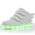 tanie Buty dziecięce podświetlane-Dla chłopców Adidasy LED Świecące buty Ładowanie USB Halloween PU Zapalają buty Wielkie dzieci (7 lat +) Małe dzieci (4-7 lat) Maluch (9 m-4 lat) Codzienny Na zewnątrz Tasiemka LED Świecący Czarny
