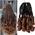 cheap Crochet Hair-6 Pack Pre Stretched Bouncy Braiding Hair 22 Inch Loose Wavy Braiding Hair Pre Streched 75/Pack French Curls Synthetic Hair Extensions T30 22inch 6packs For Daily Party