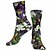 cheap Sports &amp; Outdoors-Socks Cycling Socks Bike Socks Sports Socks Road Bike Mountain Bike MTB Men&#039;s Women&#039;s Bike / Cycling 1 Pair Breathable Soft Comfortable Floral Botanical Cotton Green / Yellow Blue+Yellow Black