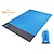 cheap Picnic &amp; Camping Accessories-Camping Mat Picnic Blanket Beach Blanket Outdoor Camping Waterproof Portable Ultra Light (UL) Wear Resistance Ground Mat TPU Polyester 140*200 cm for 5 - 7 person Camping Hiking Traveling Summer