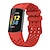 levne Pásky na hodinky Fitbit-3 ks Pásek hodinek pro Fitbit Charge 5 Silikon Výměna, nahrazení Popruh Měkký povrch Prodyšné Sportovní značka Náramek
