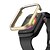 cheap Smartwatch Case-matte finish aluminum alloy bumper case metal protective frame cover side protector compatible with apple watchapple watch se/series 7 41mm